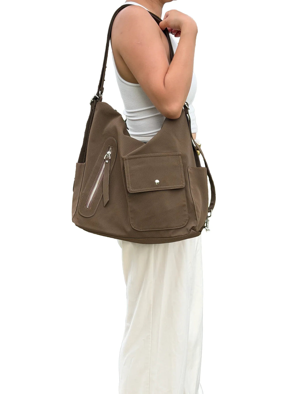 Convertible Utility Shoulder Bag