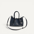Sable -  Leather Woven Tote Bag