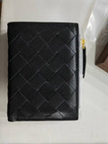 Lola Sheepskin Woven Wallet